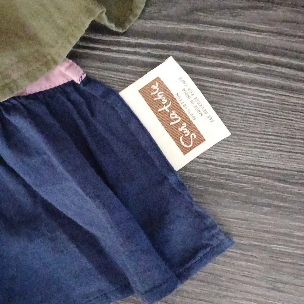 Sur La Table Cotton Ruffle Apron